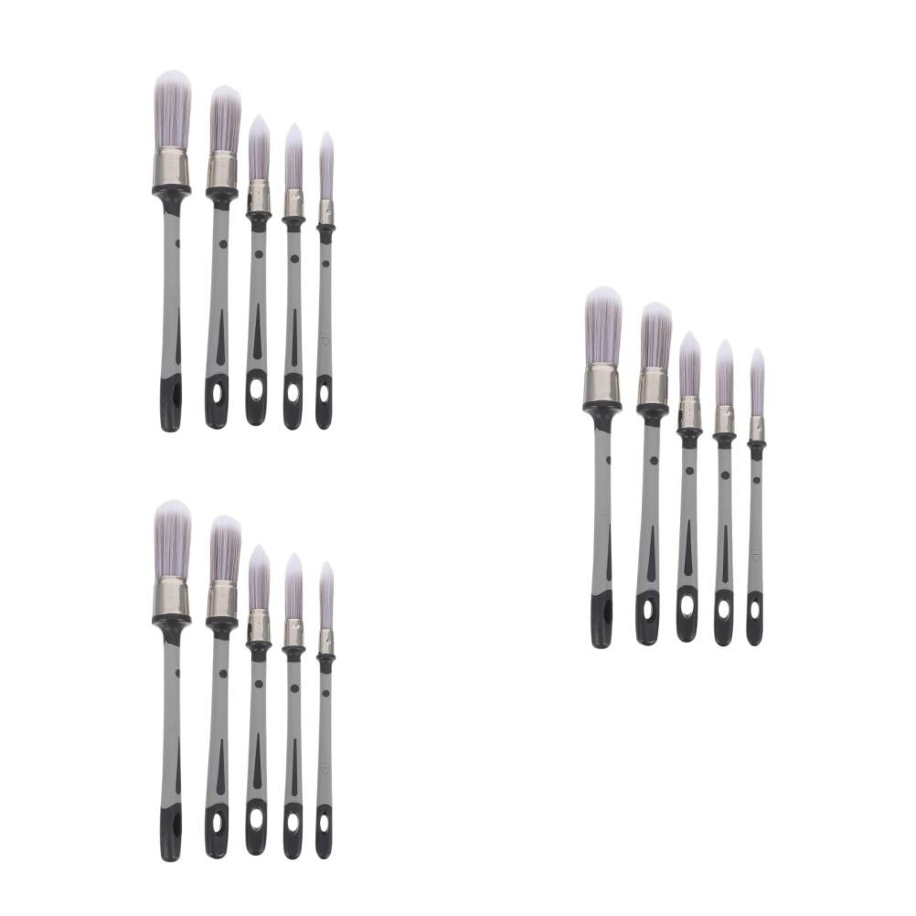 15 pcs Edge Paint Brush - Detailing Brushes, 0.37''/0.51''/0.59''/0.79''/0.95"