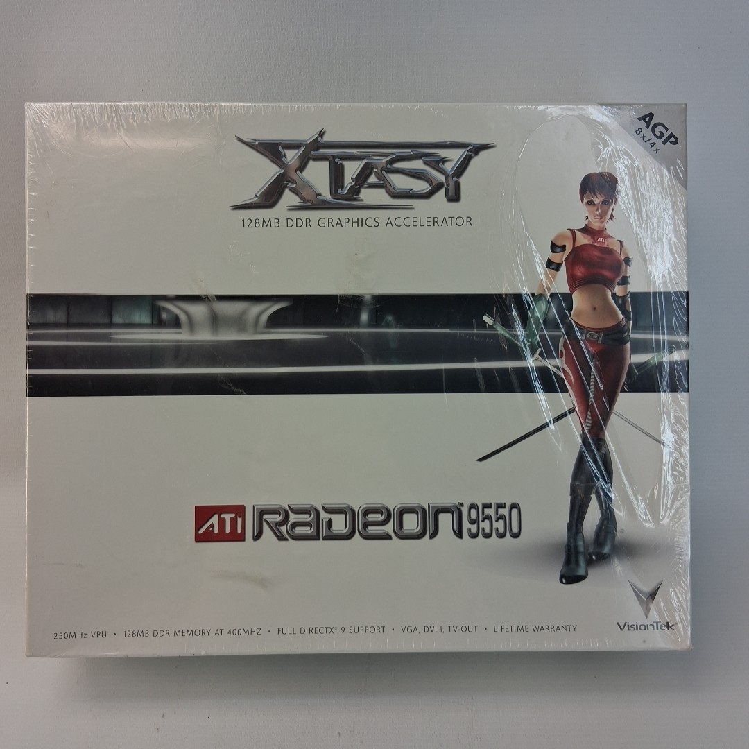 VisionTek Xtasy ATI Radeon 9550 AGP 8x/4x 128MB DDR Graphics Accelerator