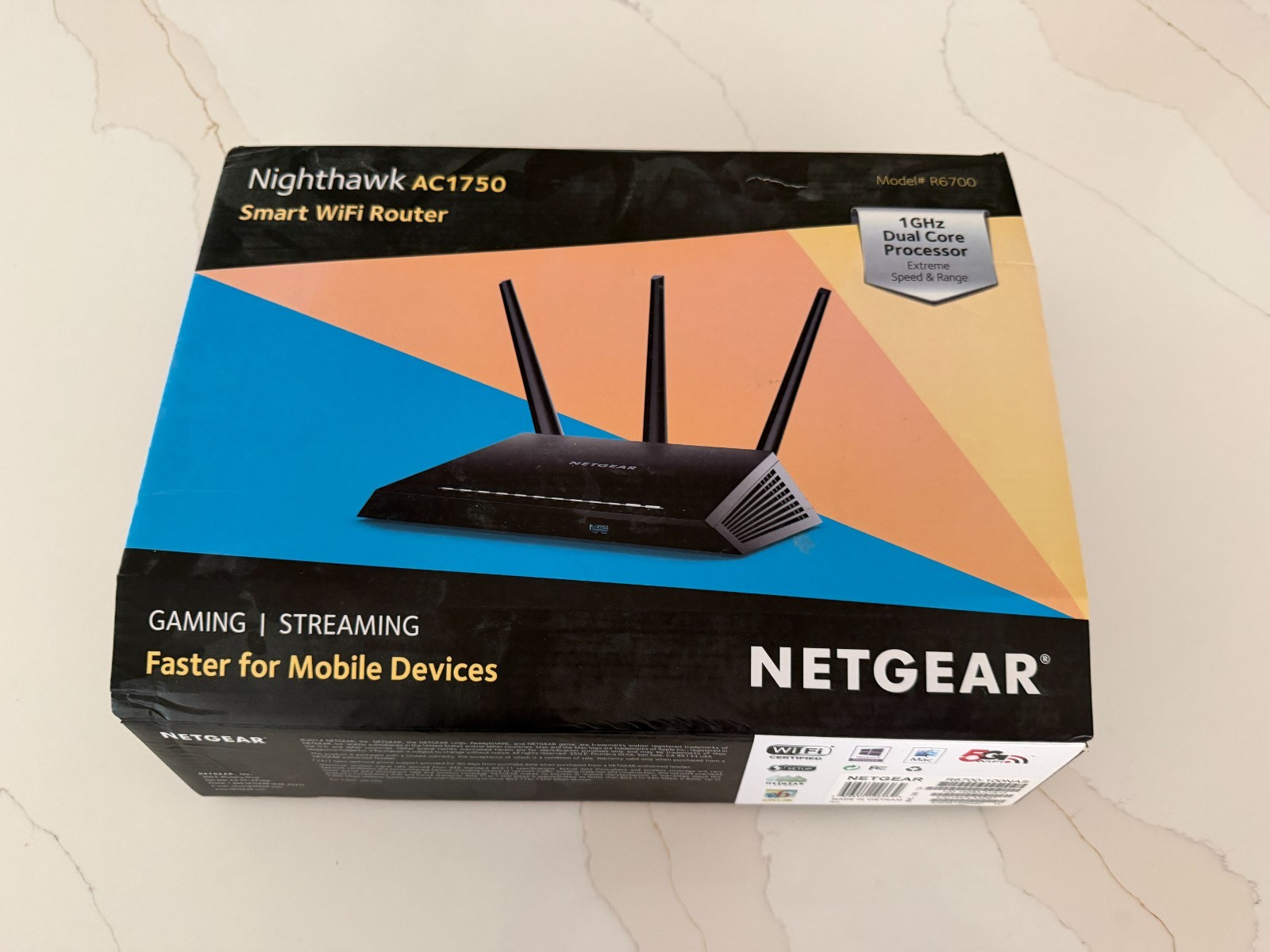 Netgear Nighthawk AC1750 Smart WiFi Router