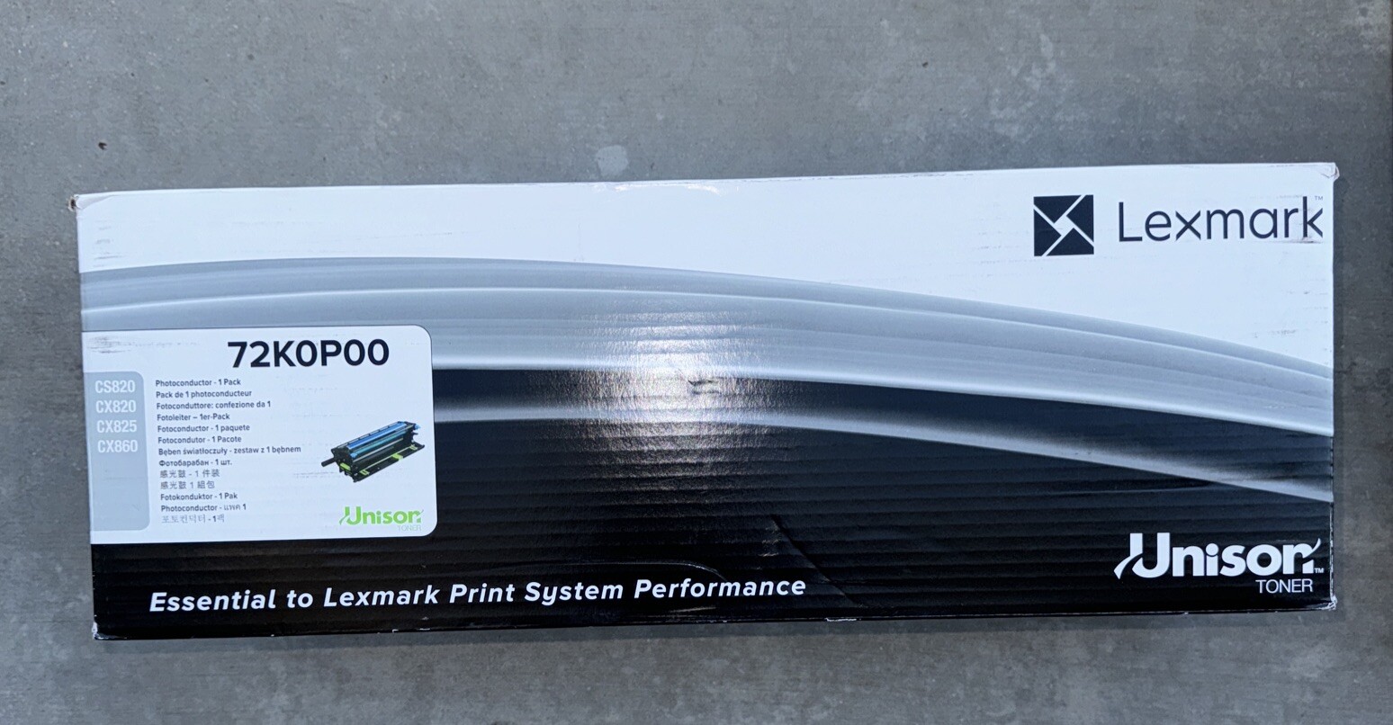 LEXMARK 72K0P00 PHOTOCONDUCTOR Genuine NEW OEM