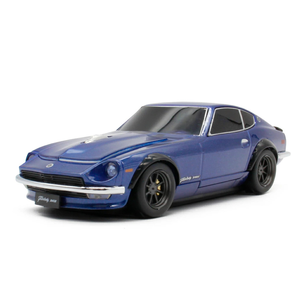CAMSHOP Wireless Mouse Nissan Fairlady 240 Z Blue Bluetooth Compatible 433682