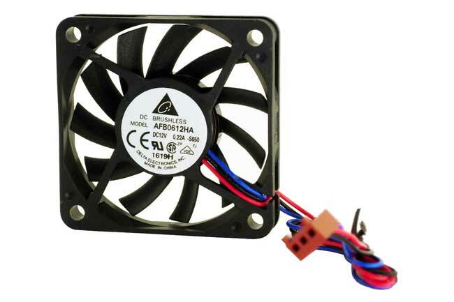 Delta AFB0612HA-F00 12VDC 3-PIN 60mm x 60mm X 10mm Fan