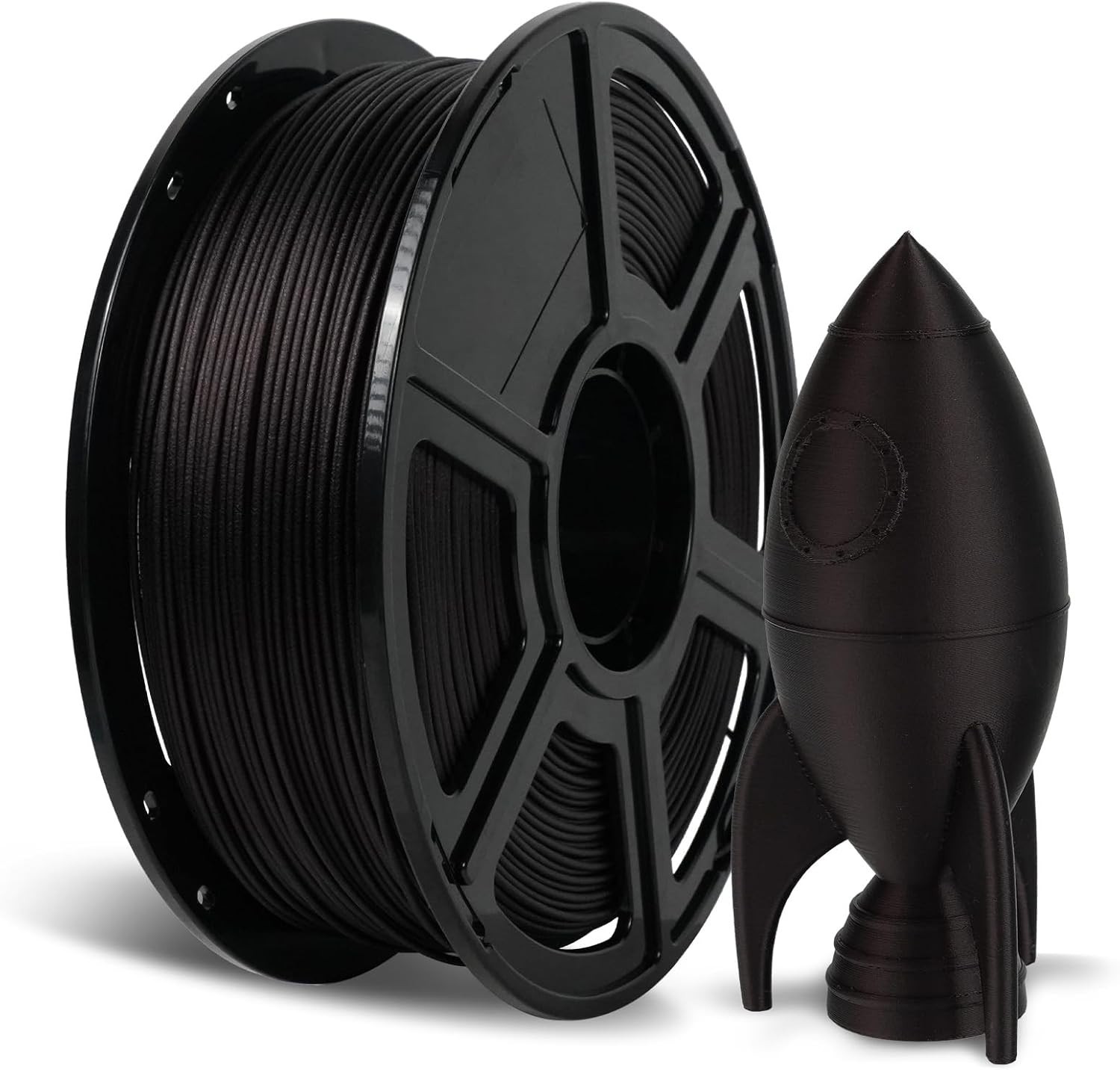FLASHFORGE Carbon Fiber PETG/PLA Filament 1.75mm 3D Printer Filament CF Filament
