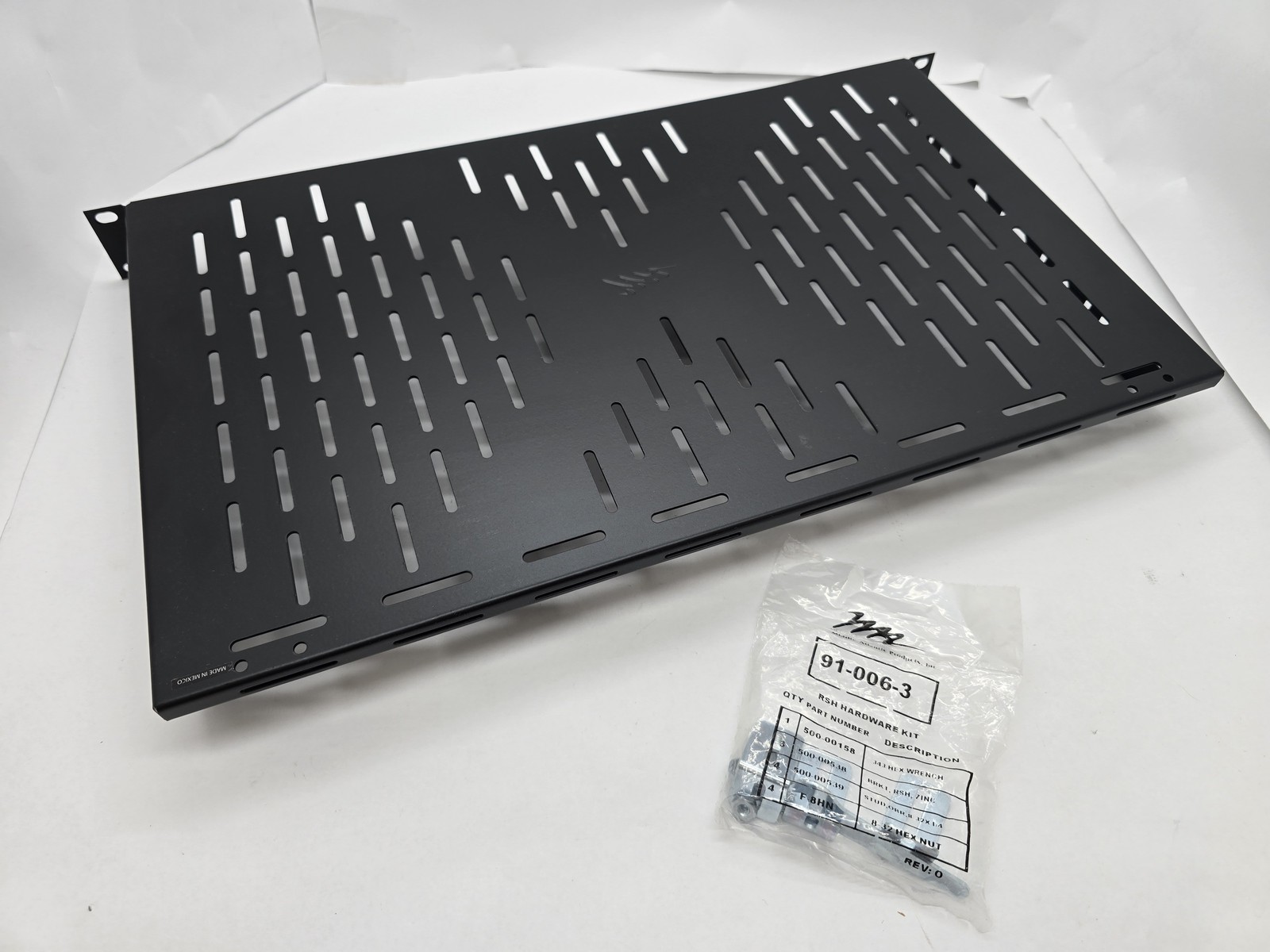 Middle Atlantic U1V 1SP Vented Utility Rack Shelf for AV Equipment