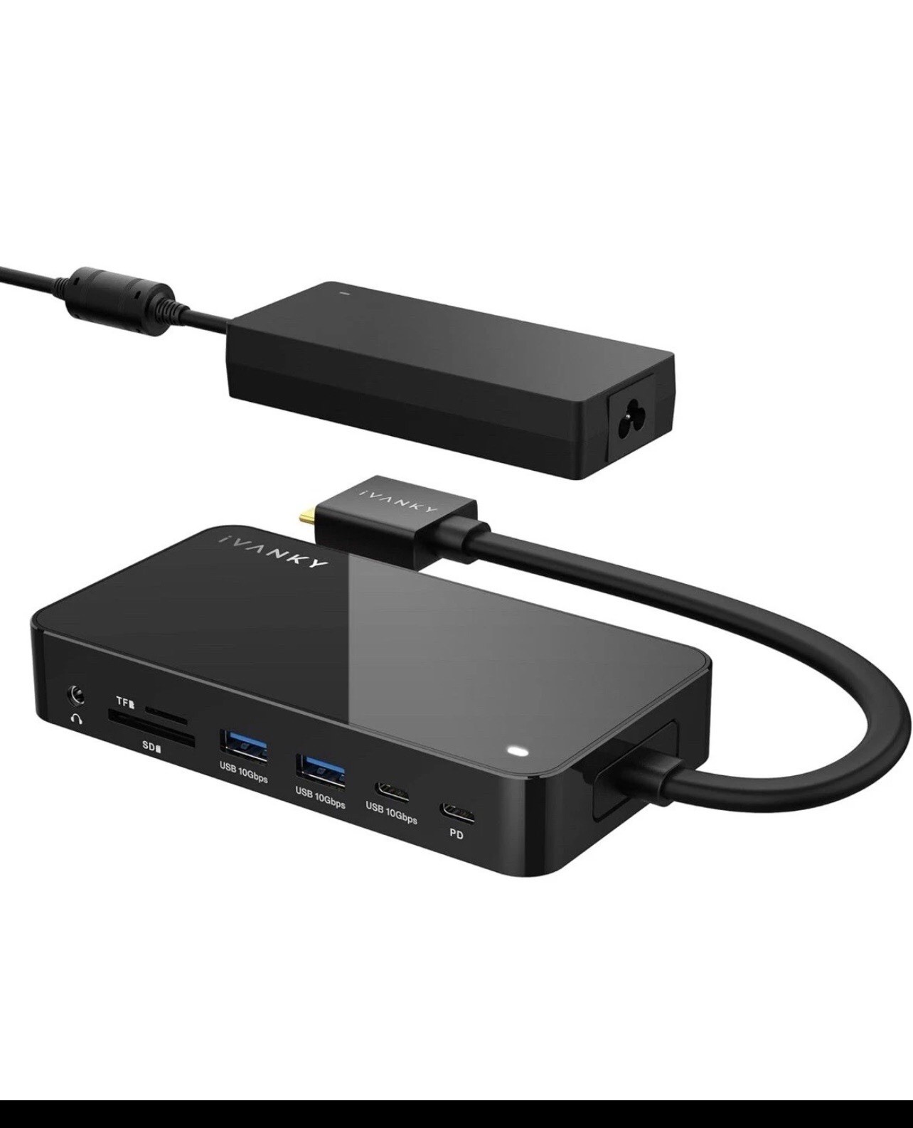 iVANKY FusionDock 1+ MacBook Pro Docking Station with 180W Power Adapter, 12-in-