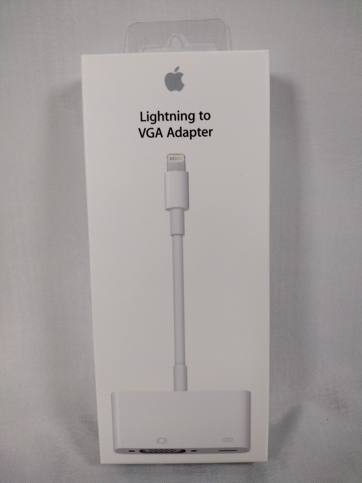 Apple MD825AM/A Lightning to VGA Adapter Brand New Original Unopened Box