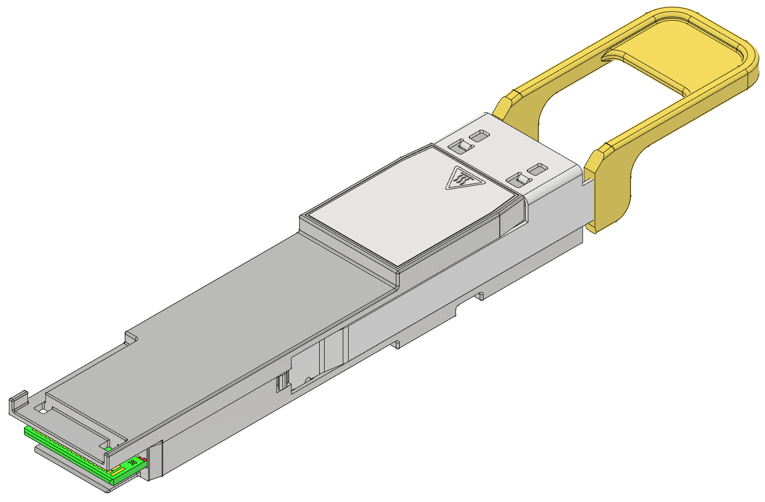NEW NVIDIA MMS1X00-NS400  single port transceiver, 400Gbps, NDR, QSFP112, 1310nm