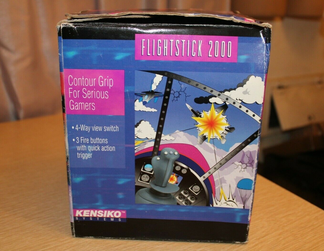 KENSIKO SYSTEMS Flightstick 2000 Deluxe Joystick IBM 15-Pin Connector