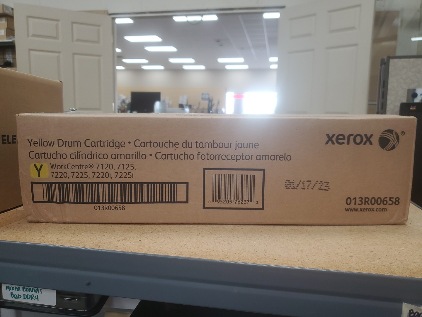 Genuine Xerox 013R00658 WorkCentre 7120 7125 7220 7225 Drum-Cartridge (Yellow) 