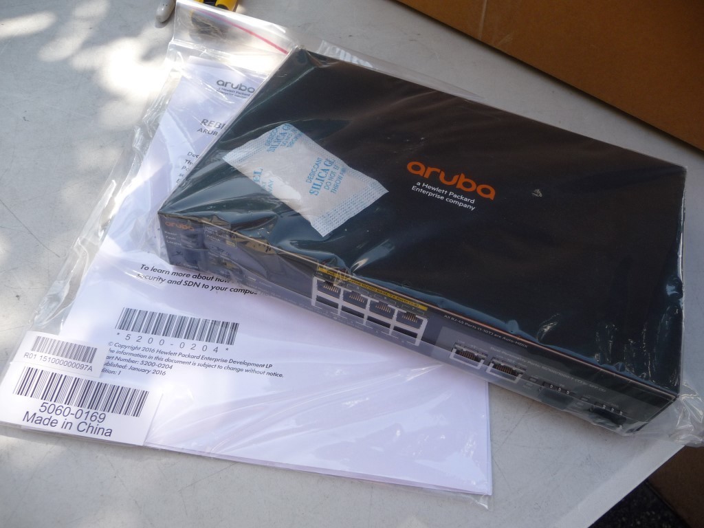 J9780A AU SELLER HP ARUBA 2530-8 PoE+ 8Port 10/100 PoE Switch NO PSU OR 19" EARS