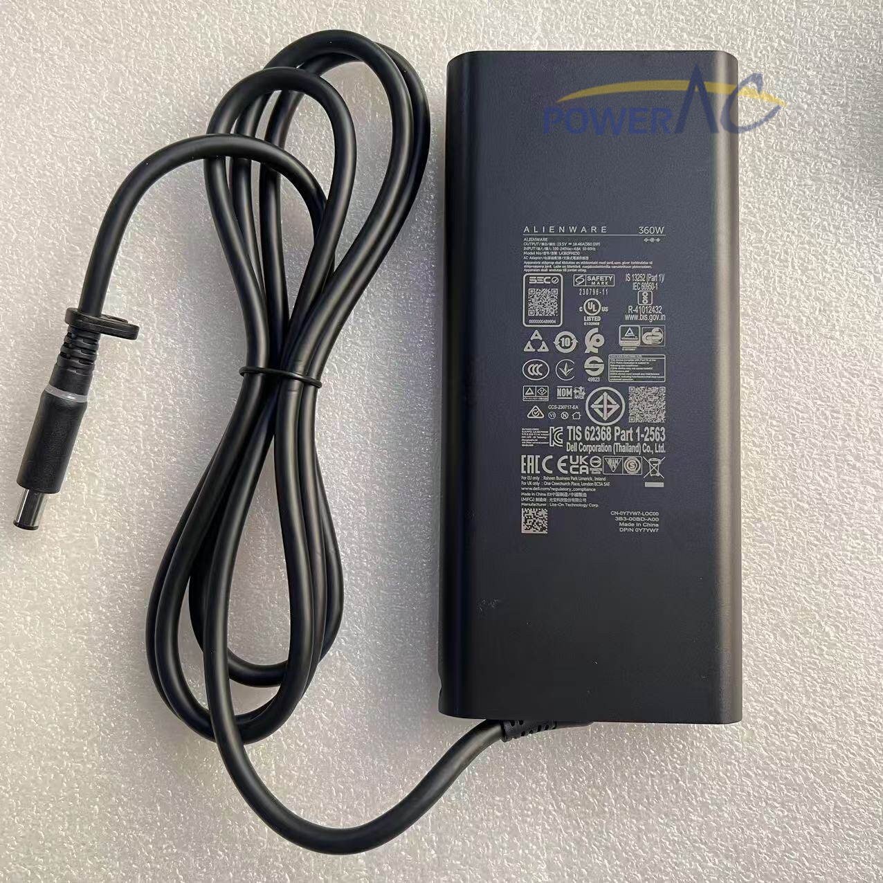Dell 360W Power Adapter for Alienware 16 Area-51 AA16250 AA18250 Gaming Charger 