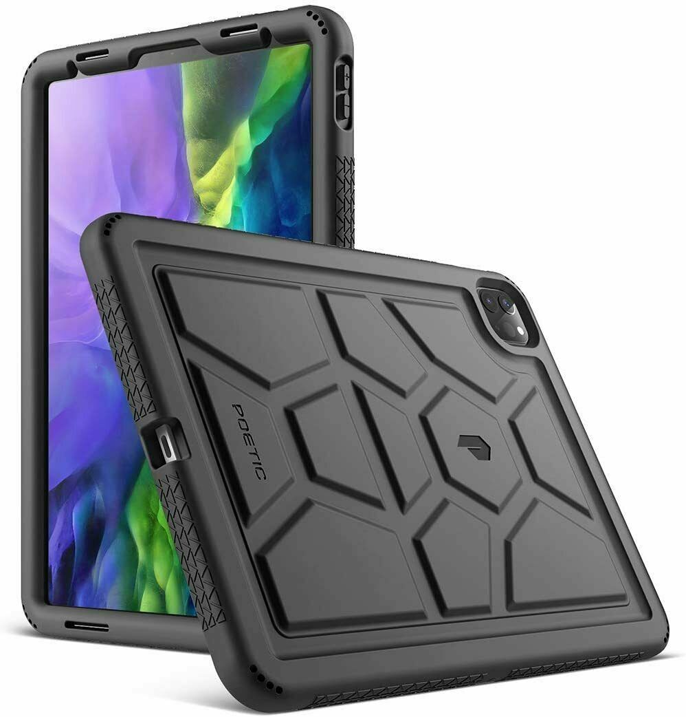 For iPad Pro 12.9/11 2021 2020 2018 Case Tablet Silicone Cover Heavy Duty Kids