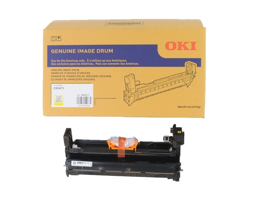 Okidata OKI ES5473 Yellow Image Drum Genuine 46484117