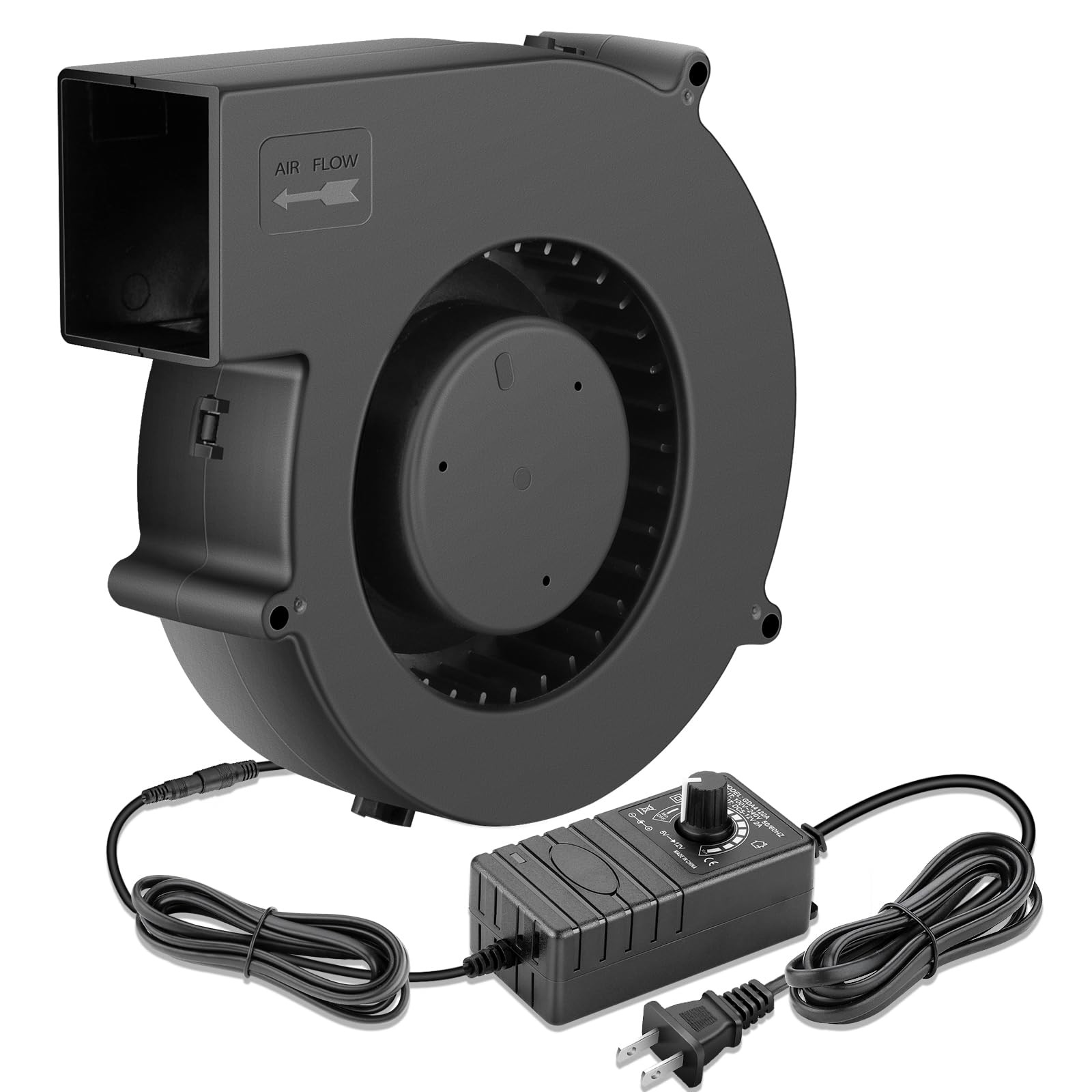 Wathai 140mm x 40mm Small Blower Fan 110V 120V 220V 240V Dual Ball Brushless [t]