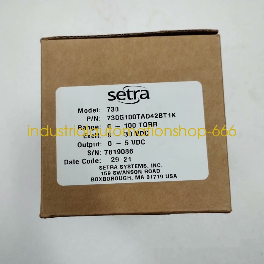 1Pcs New Setra 730G100TAD42BT1K vacuum gauge Via DHL or FedEX