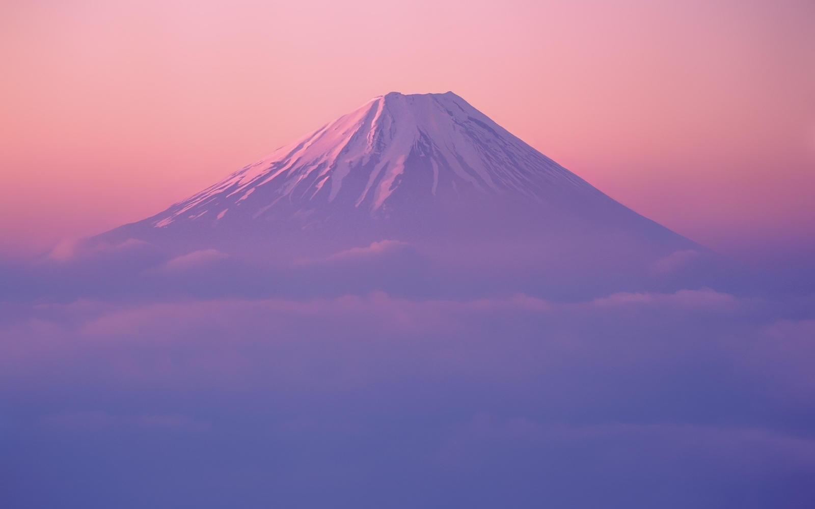 Landscape mist mountains mount fuji japan asia Custom Gaming Mat Desk