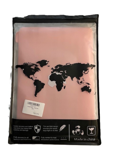 Macbook Pro 16 inch hard plastic case color Rose Gold Thin, Light, and Durable