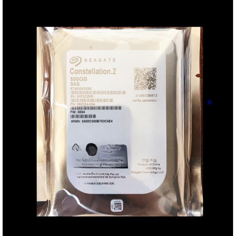 ST9500620SS Seagate Constellation.2 Internal 500GB 2.5" SAS HARD DRIVE NEW