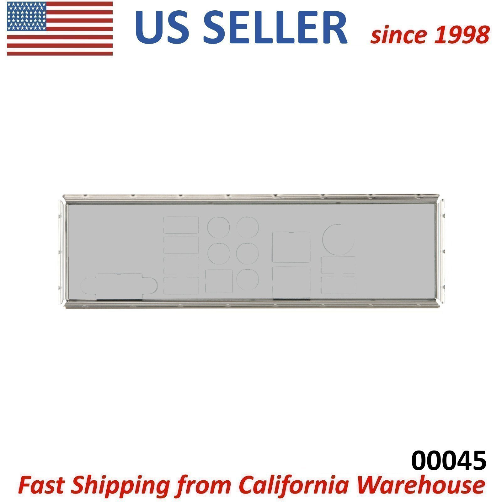 I/O Shield MCP-260-00045-1N for SuperMicro X9DAi X9DA7 2U+ Server Motherboard