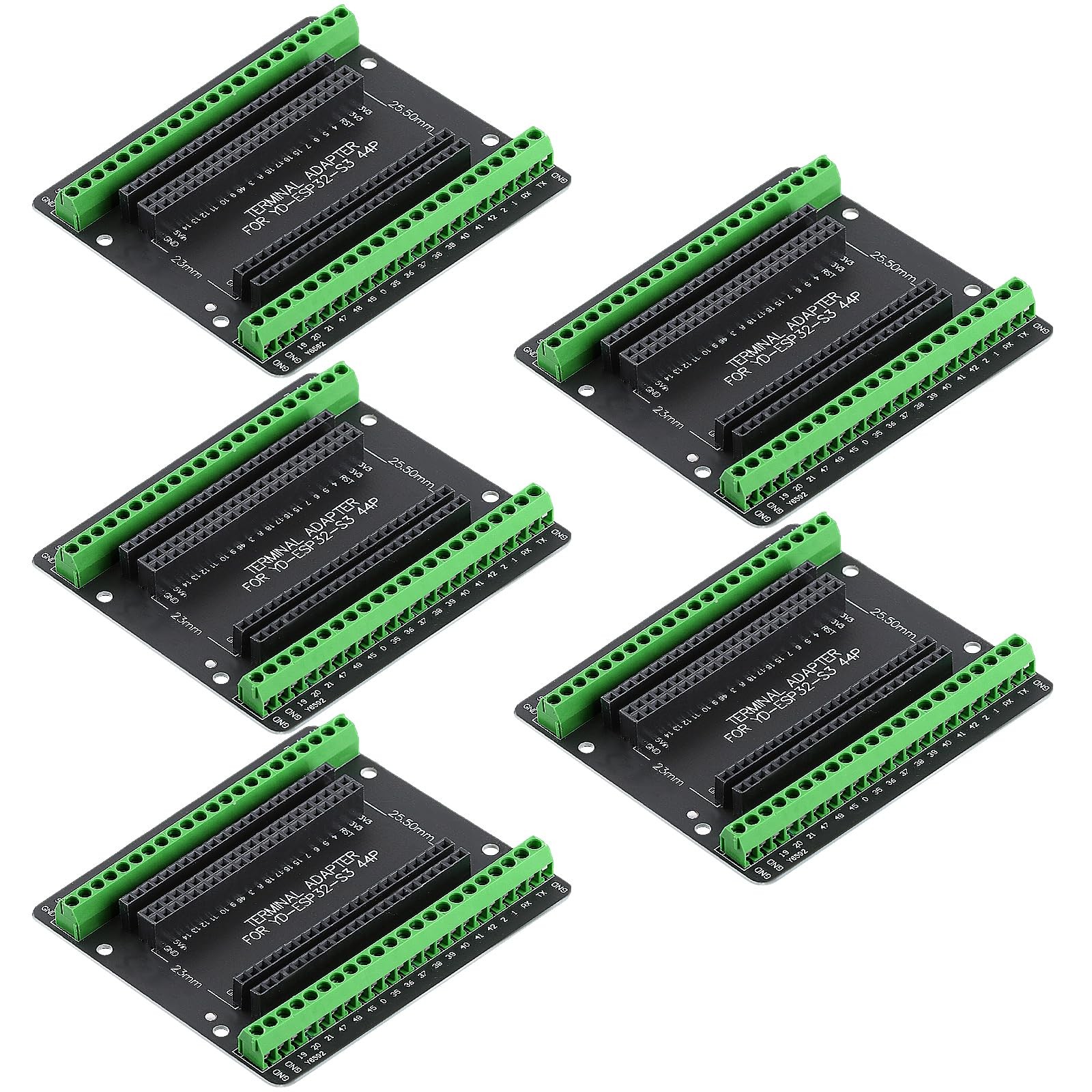 ESP32 S3 Breakout Board GPIO 1 into 2 44 Pin Expansion Module N8R2/N16R8 5 PCS