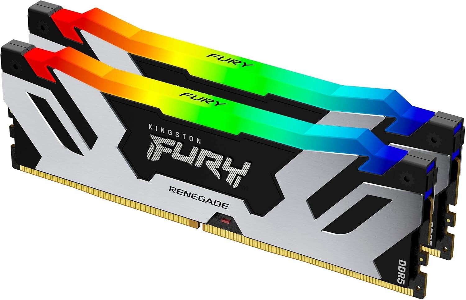 Kingston FURY Renegade DDR5 RGB Silver/Black XMP 48GB (2x24GB) 8800MT/s CL42 C