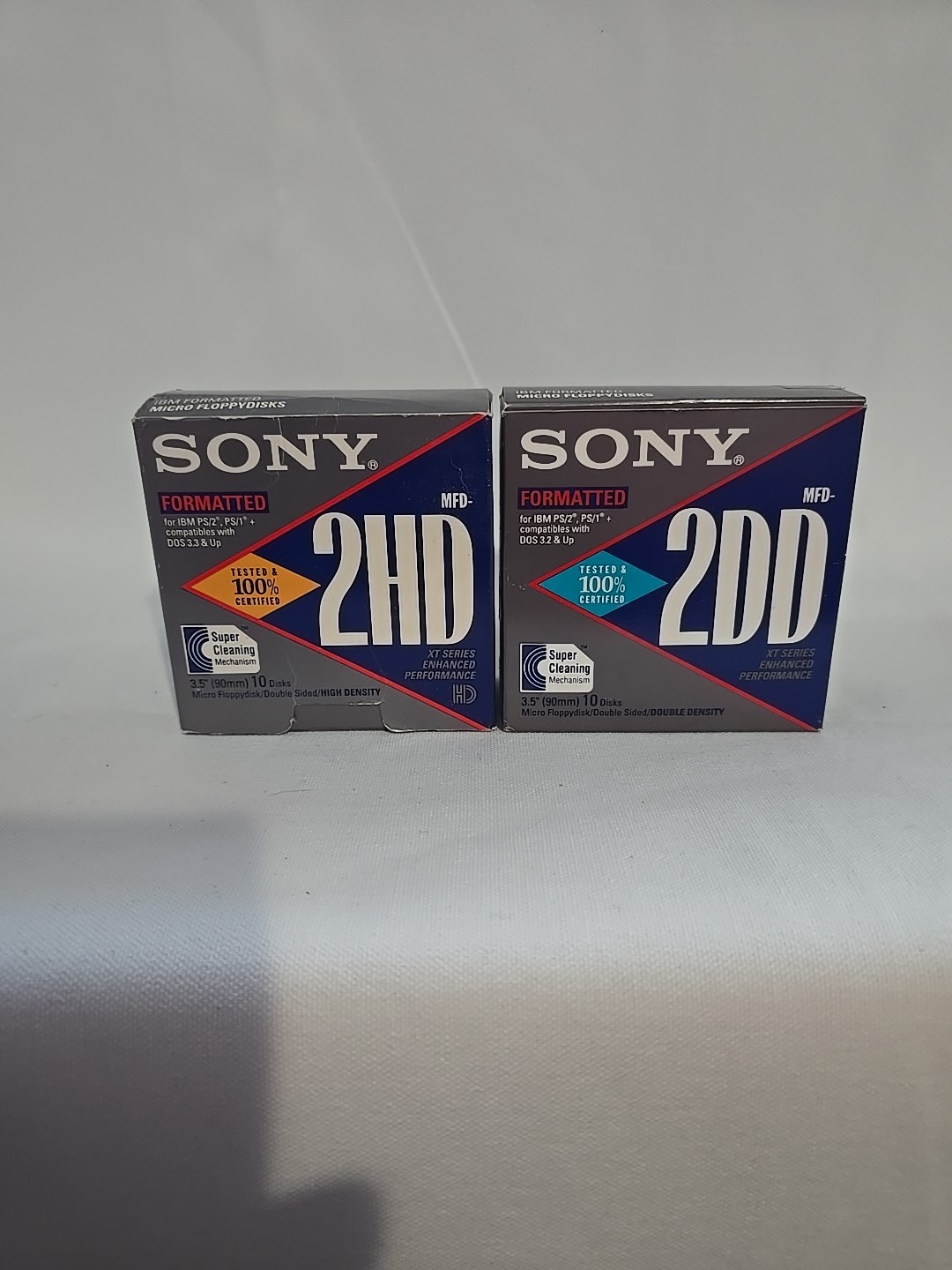 1 Pk Sony 2HD IBM Formatted HD Floppy Diskettes 3.5 New 1 Partial Pack (C)