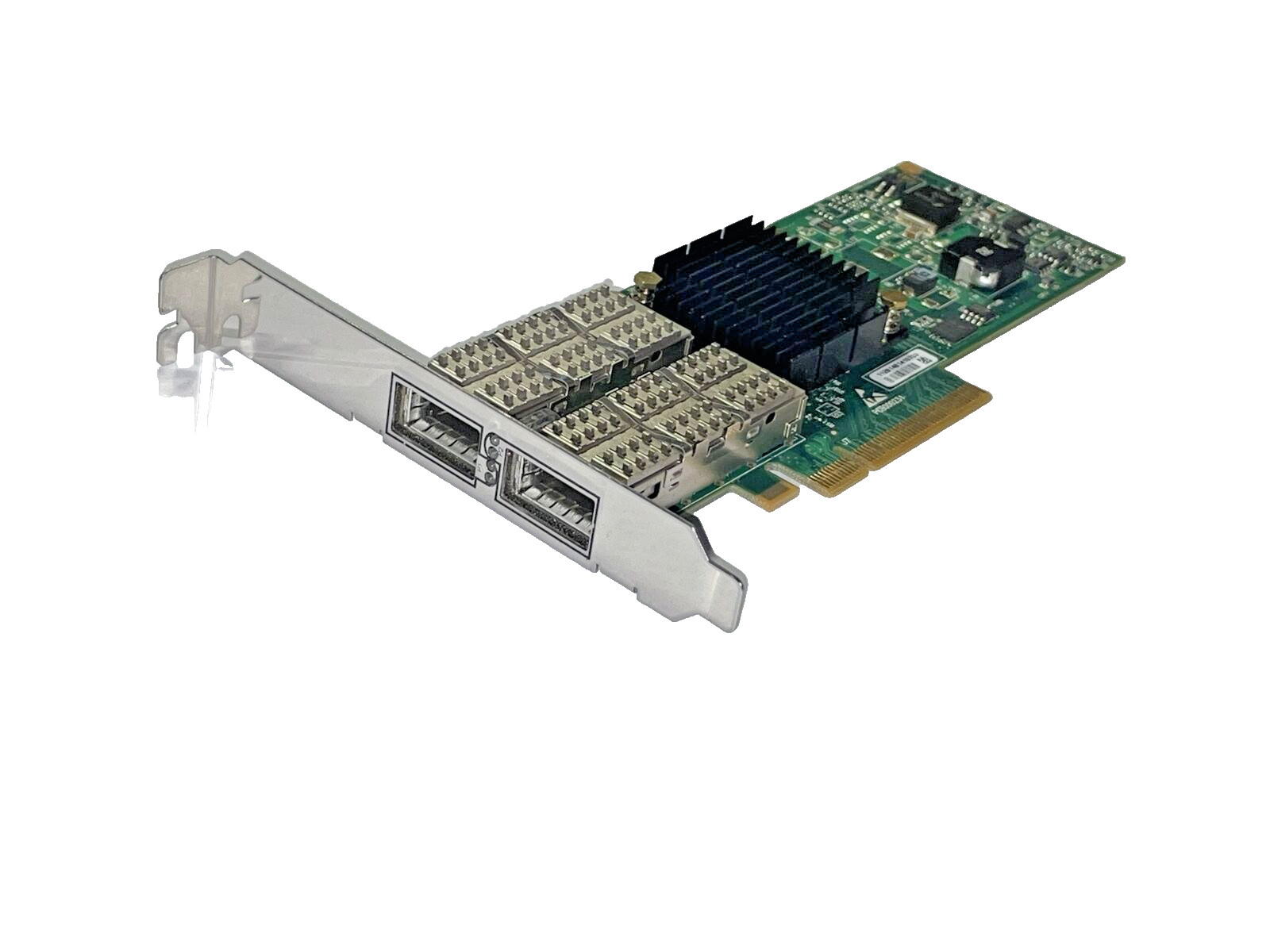 HP 593412-001 4X QDR CX-2 INFINIBAND Dual Port PCIe 592520-B21 Network Card FP
