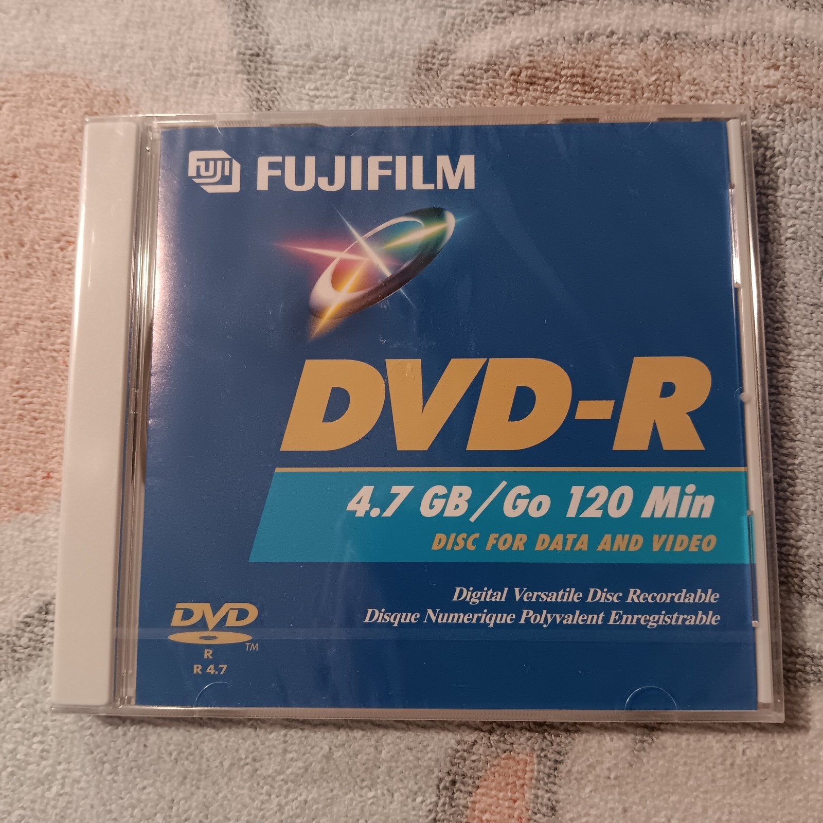 FujiFilm DVD-R Disc 4.7 GB/GO 120min Data Video Digital Recordable (New)