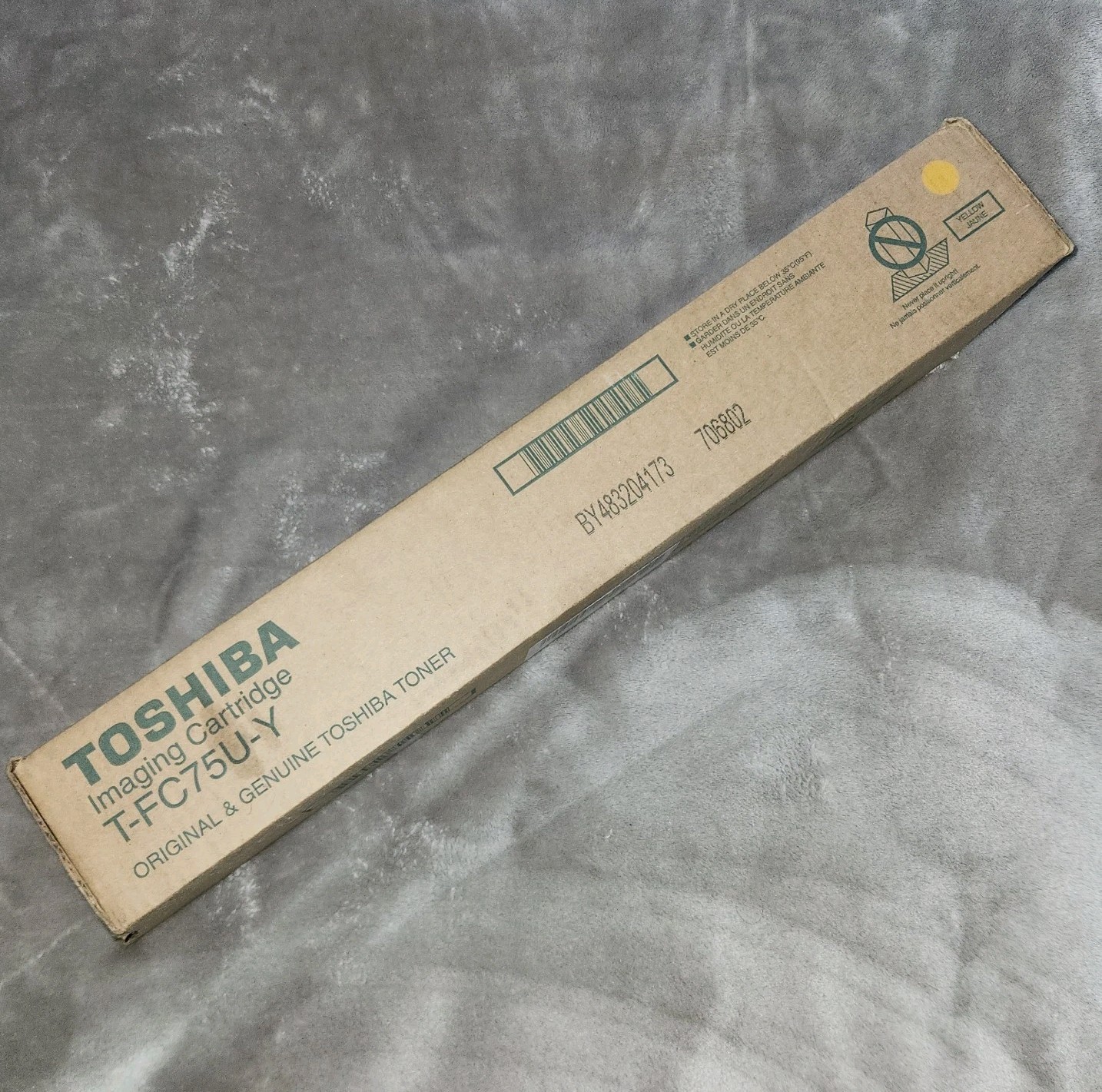 Toshiba T-FC75U-Y Yellow Toner Cartridge New Fast Shipping Genuine