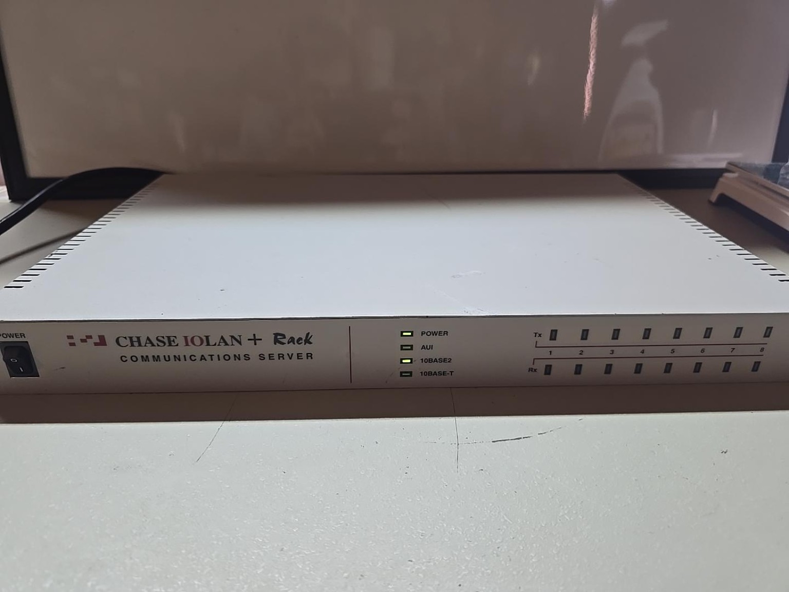 Chase Research IOLAN+ Rack 8 RS422 Communications Server 900-0124 Tested