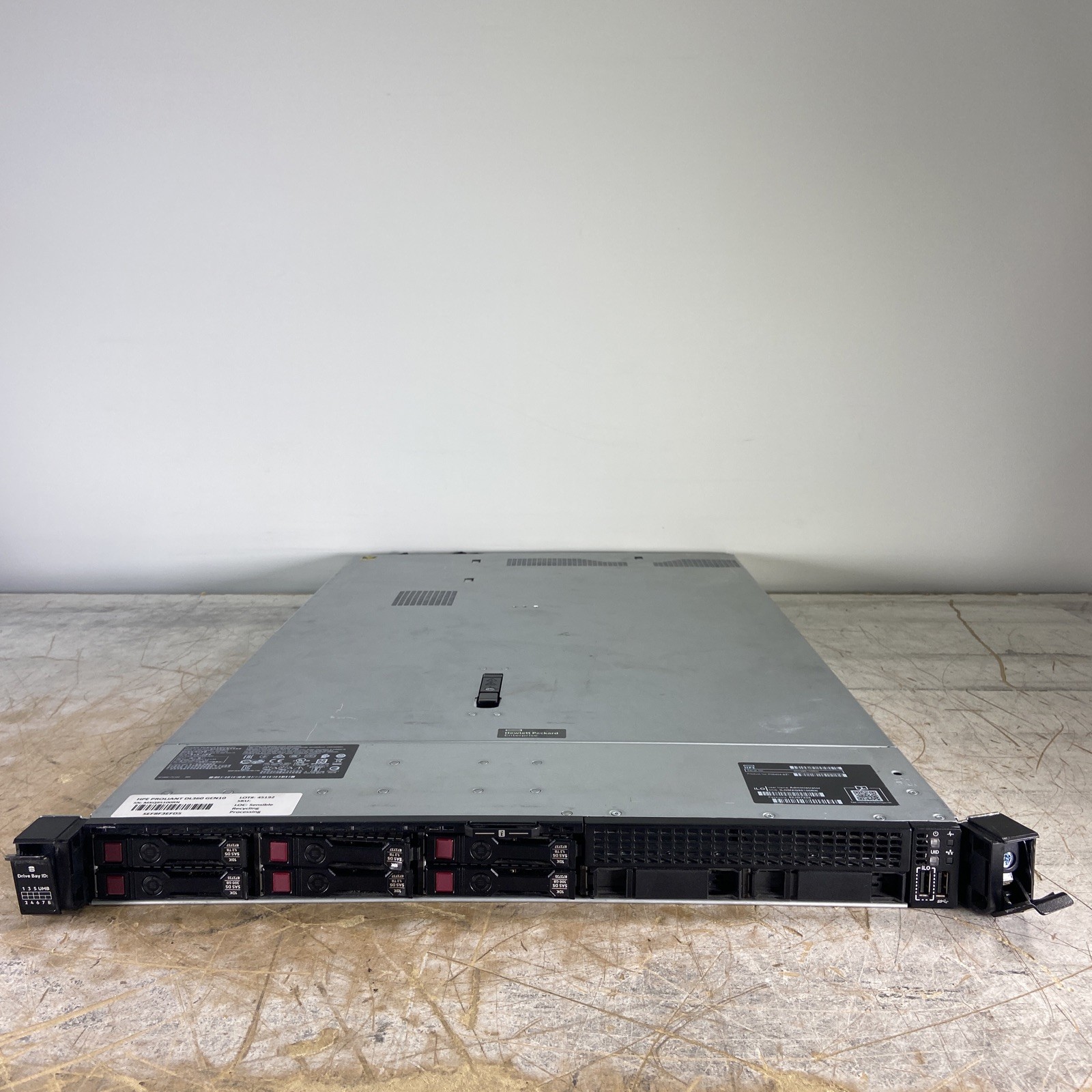 HPE PROLIANT PROLIANT DL360 GEN10 XEON GOLD 5118 @ 2.30GHz, 16GB RAM, NO HDD/OS
