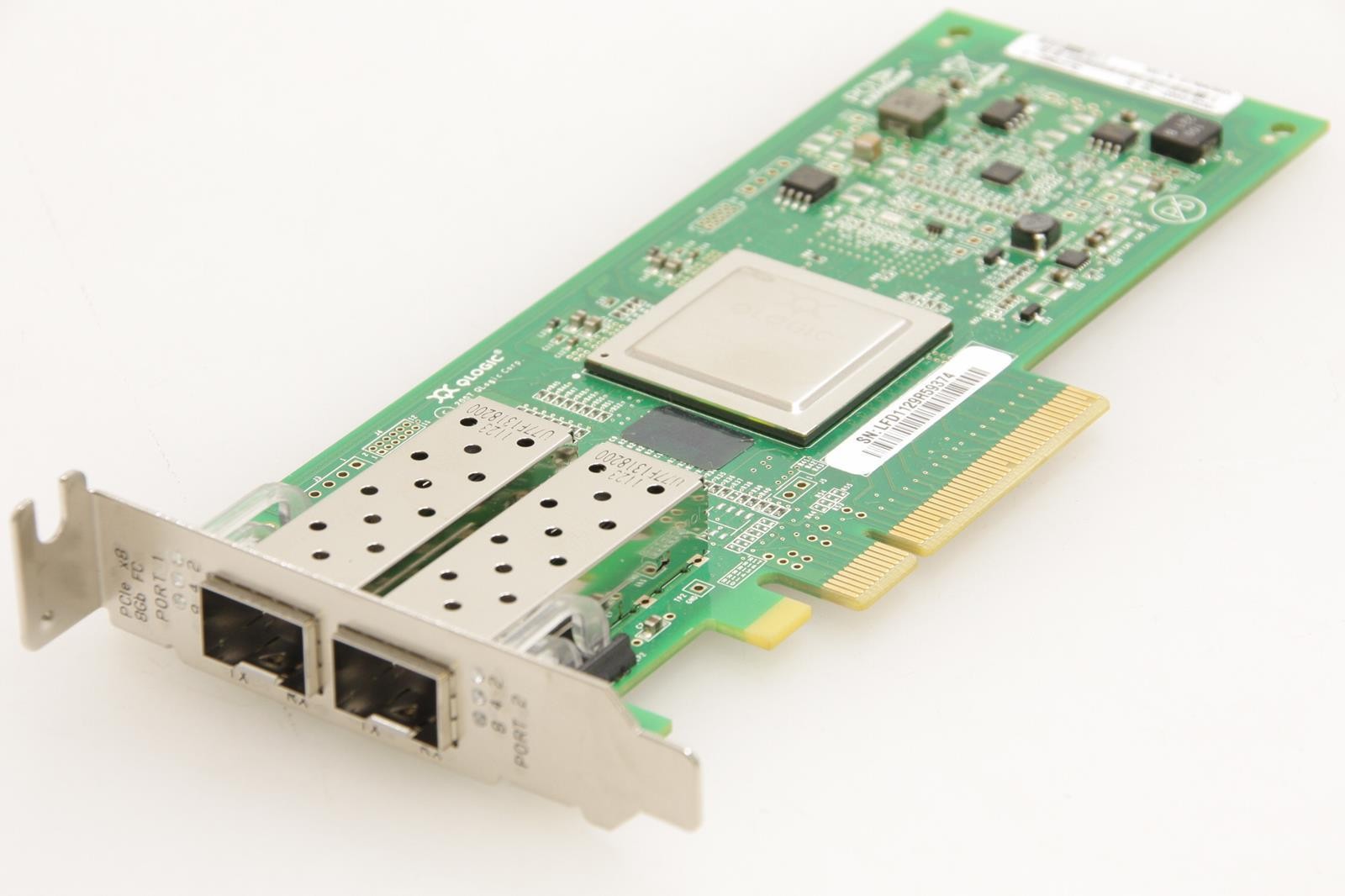 QLOGIC PX2810403-22 F QLE2562-E 8GB Dual Port FC PCI-e.TESTED.SKU200336
