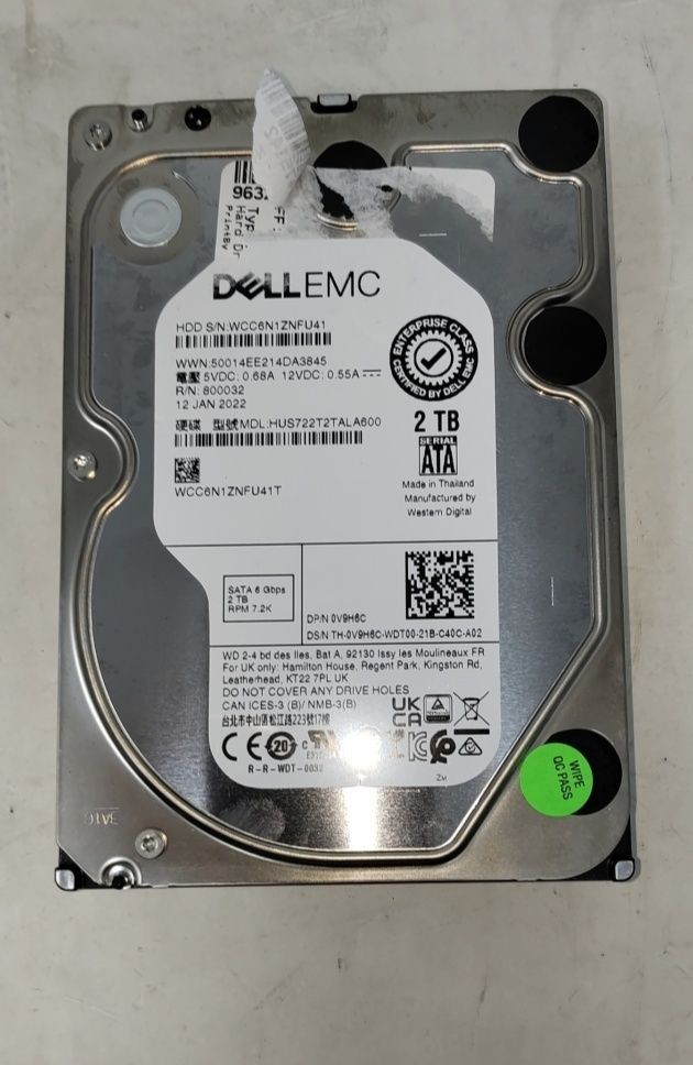 DELL HUS722T2TALA600 3.5" SATA Hard Drive 2TB