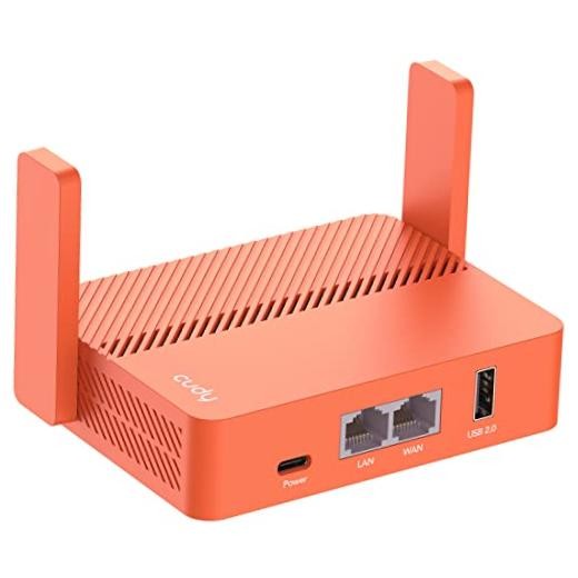AC1200 Pocket-Sized Mini Wi-Fi Router, OpenWRT, USB-C, VPN, TR1200 |