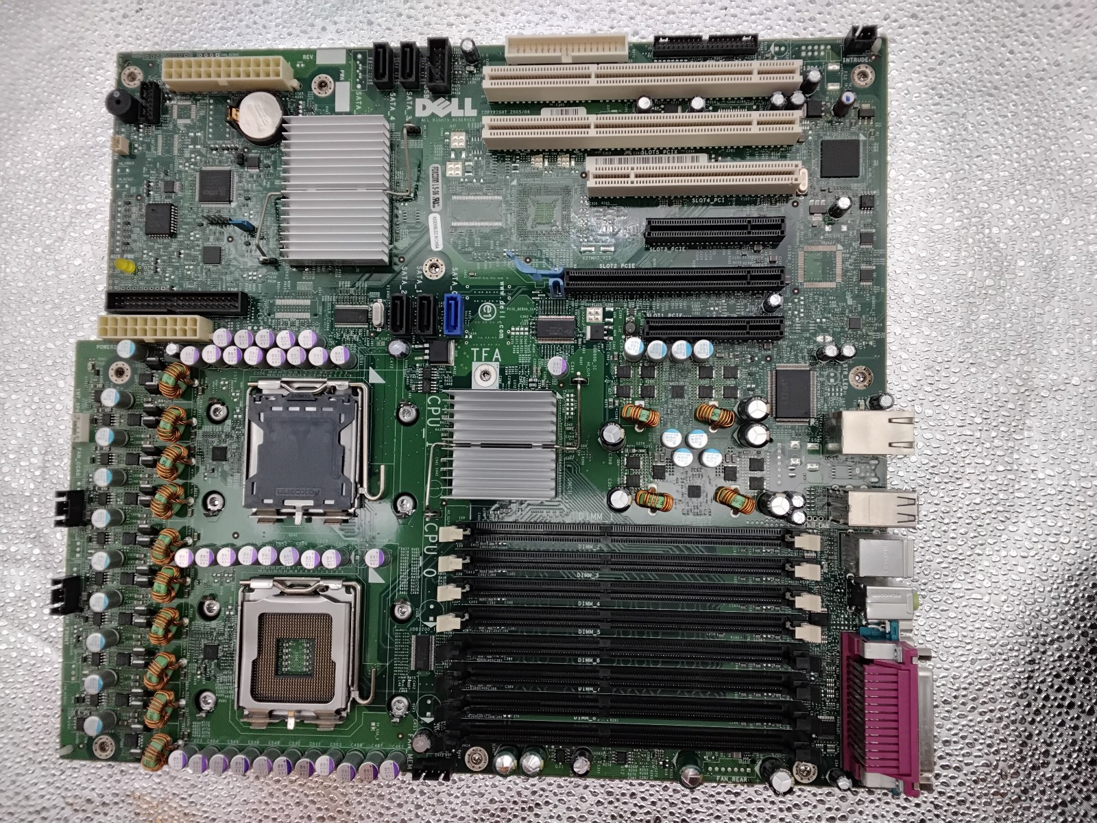 Dell Dual Socket Server Motherboard CN-0GU083-13740 REV A00 C03132026E