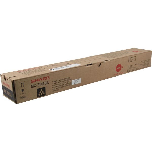 Sharp MX-31NTBA Black Toner Cartridge Genuine OEM MX-2600N MX-3100N New Sealed