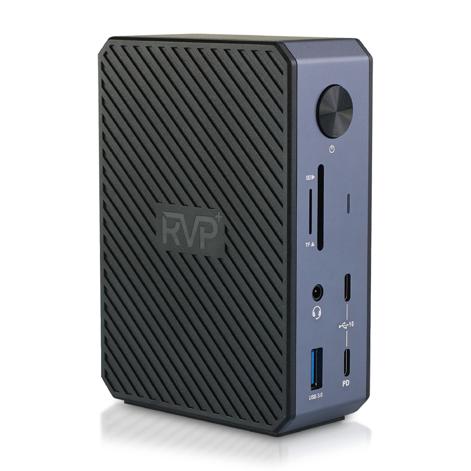RVP+ Docking Station 3 Monitors 14-in-1 85W Laptop-Charging PD 18W - Black