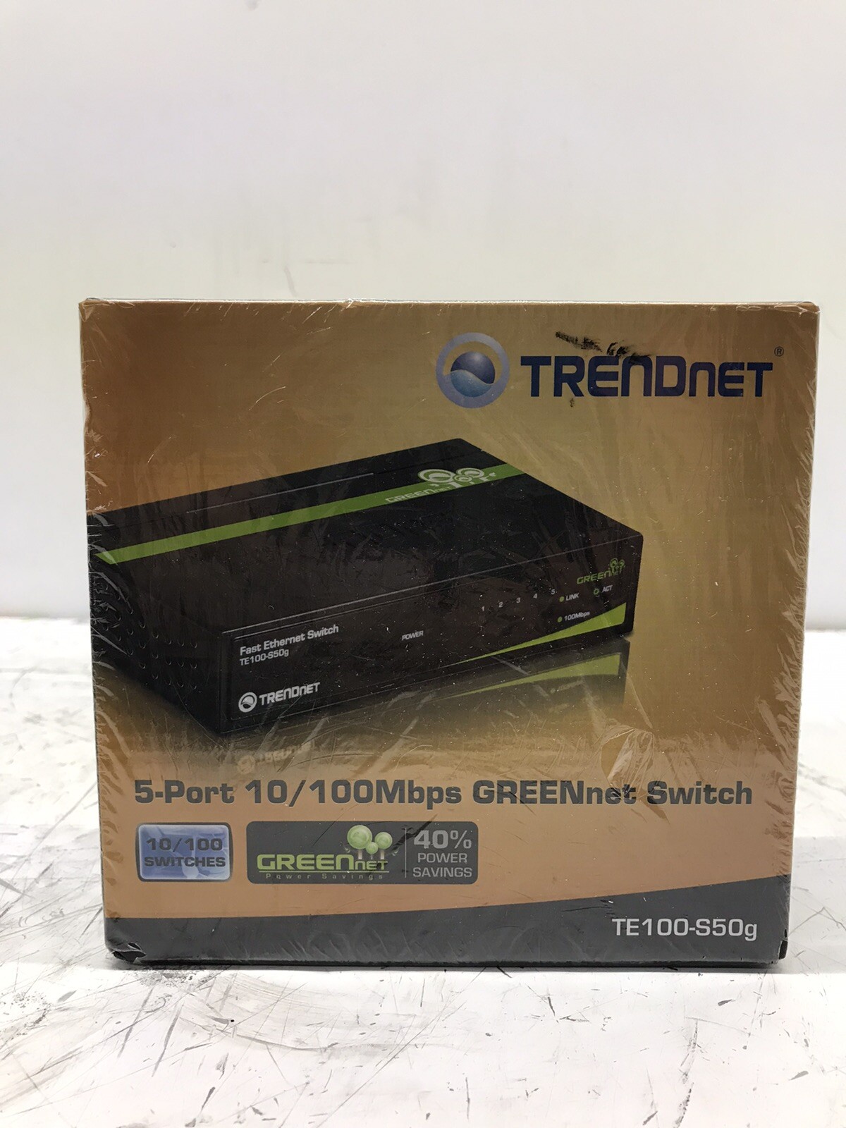 TRENDnet TE100-S50G 5-Port GreenNET Gigabit Ethernet Switch