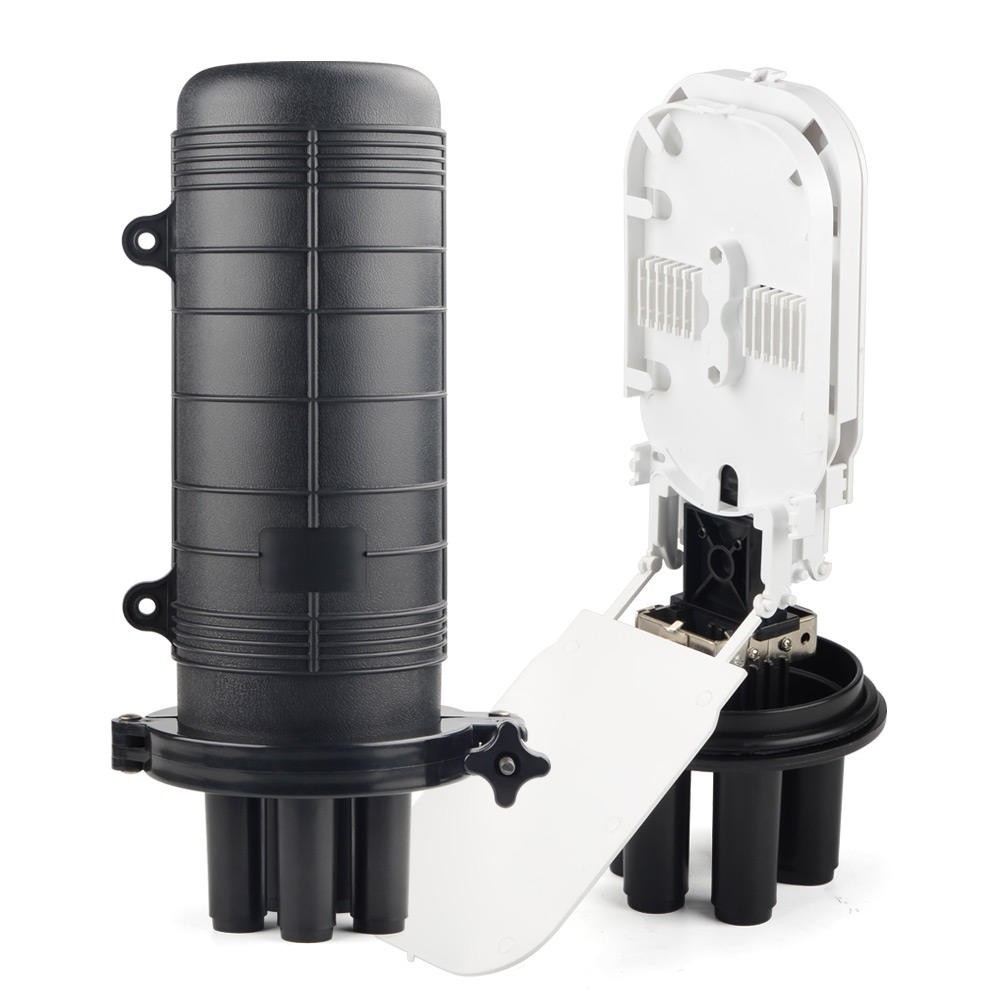24-Core Dome Fiber Optic Joint Closure Outdoor 12-Core Heat Shrink Splice Box