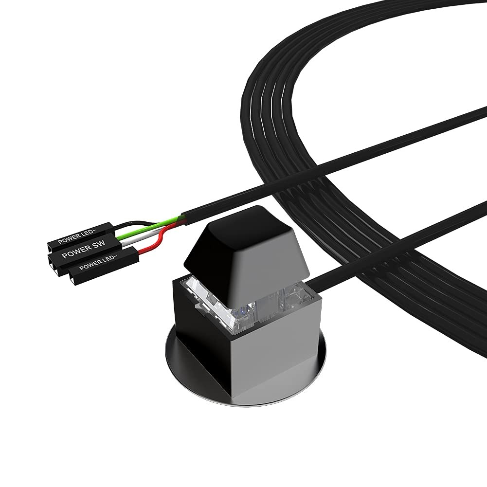 Power Supply Control Adapter Cable 2m External Pc Power Button Atx Desktop Compu
