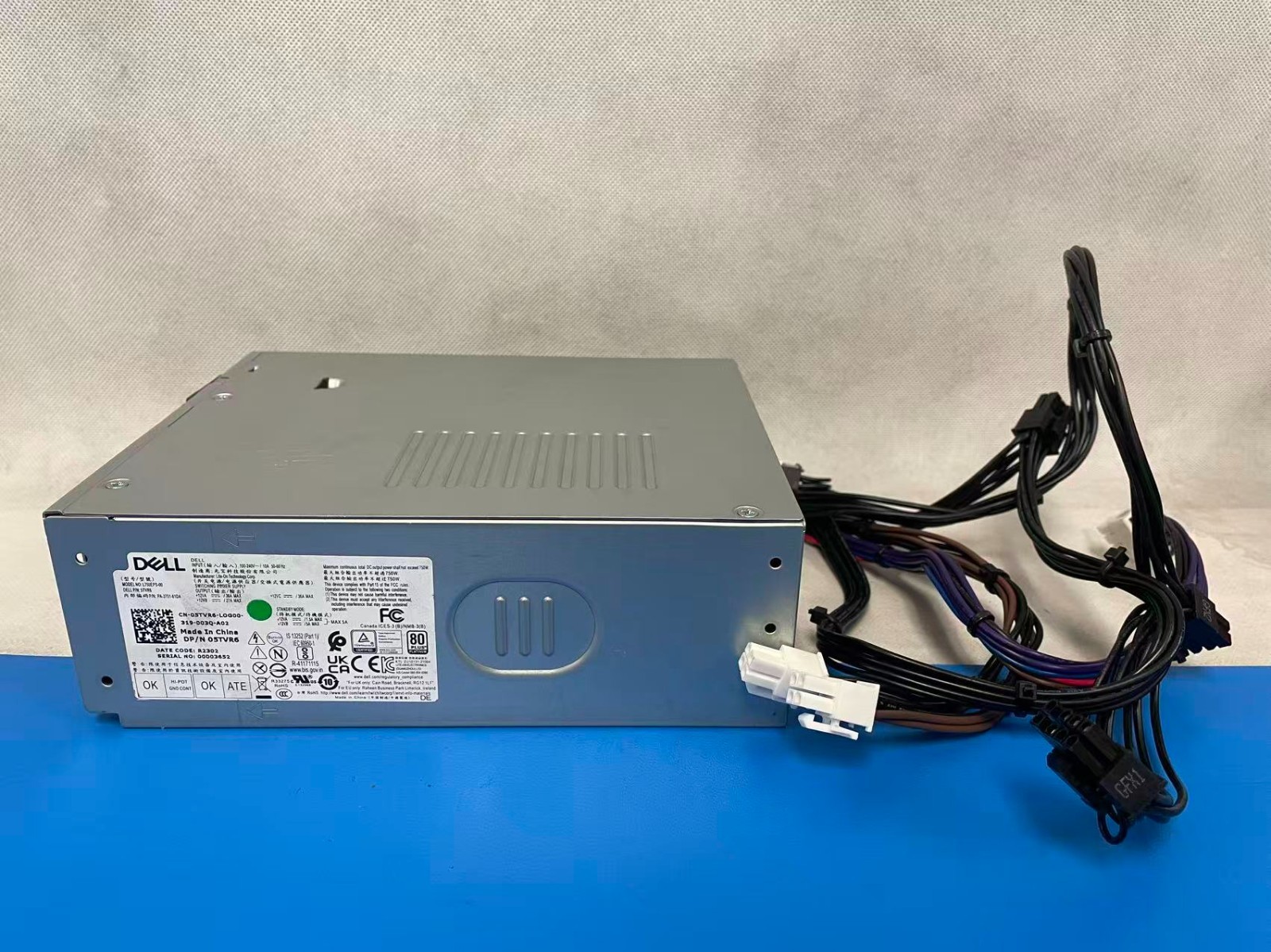 For Alienware R13 R14 T3660 XPS 8950 Power Supply 750W M92DC M2G8X MP23Y 5TVR6