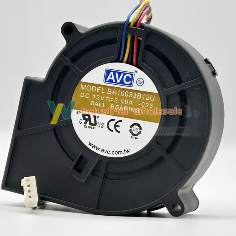 1PC brand new AVC 9733 BA10033B12U DC12V 2.40A High Volume Turbine Blower Fan