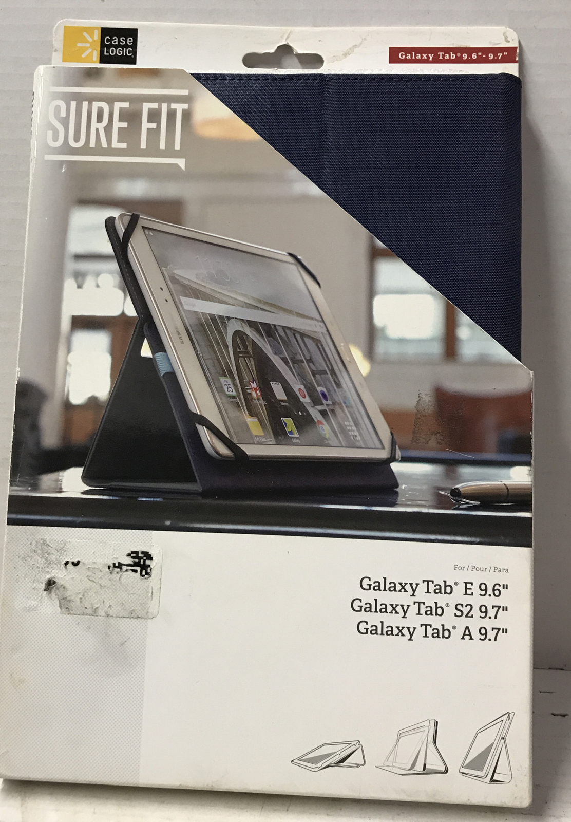 🌎 Case logic surefit galaxy tab 9.6-9.7" new ‼️