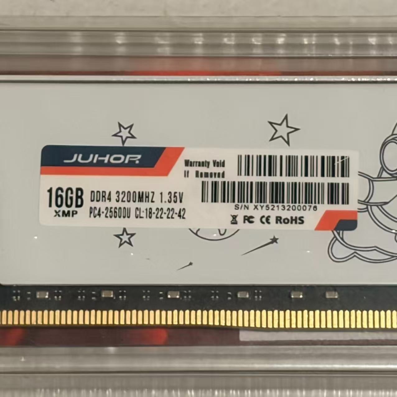 JUHOR 16gb ddr4-3200mhz
