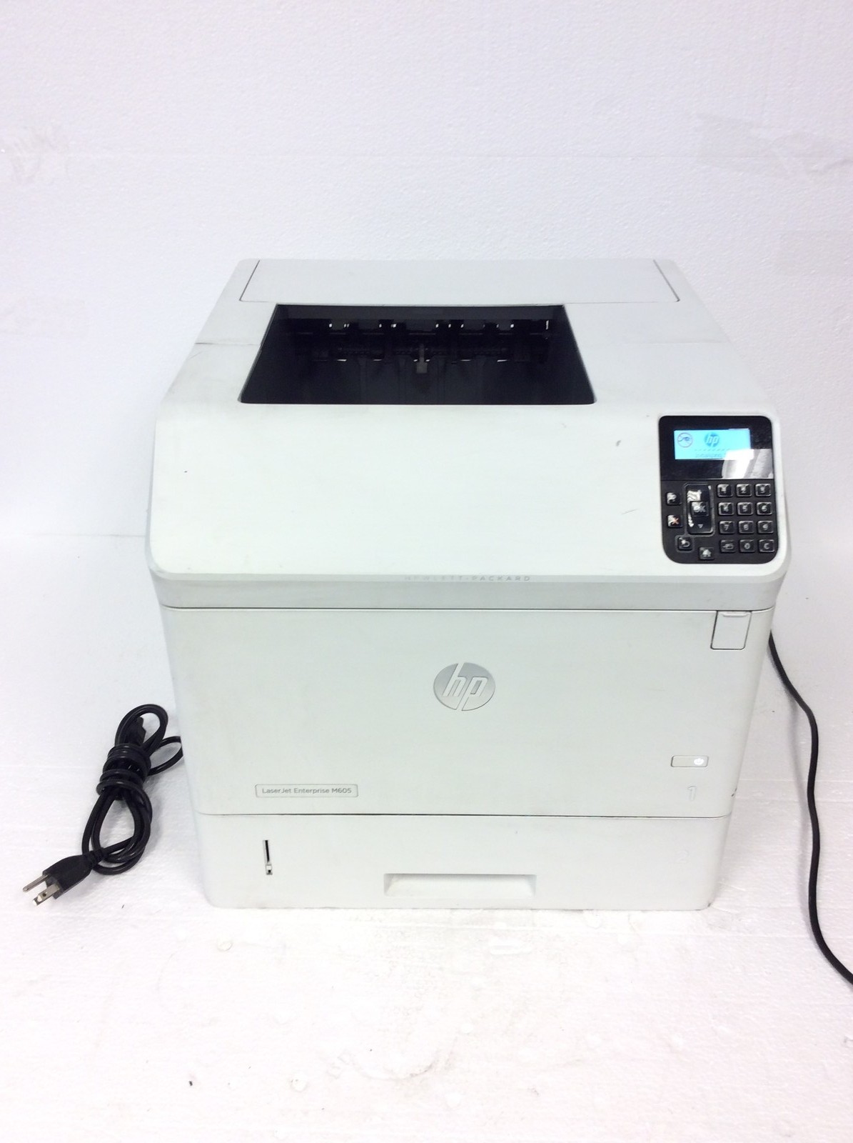 HP LaserJet Enterprise M605 Monochrome Laser Printer 512MB, 257K Pages, No Toner