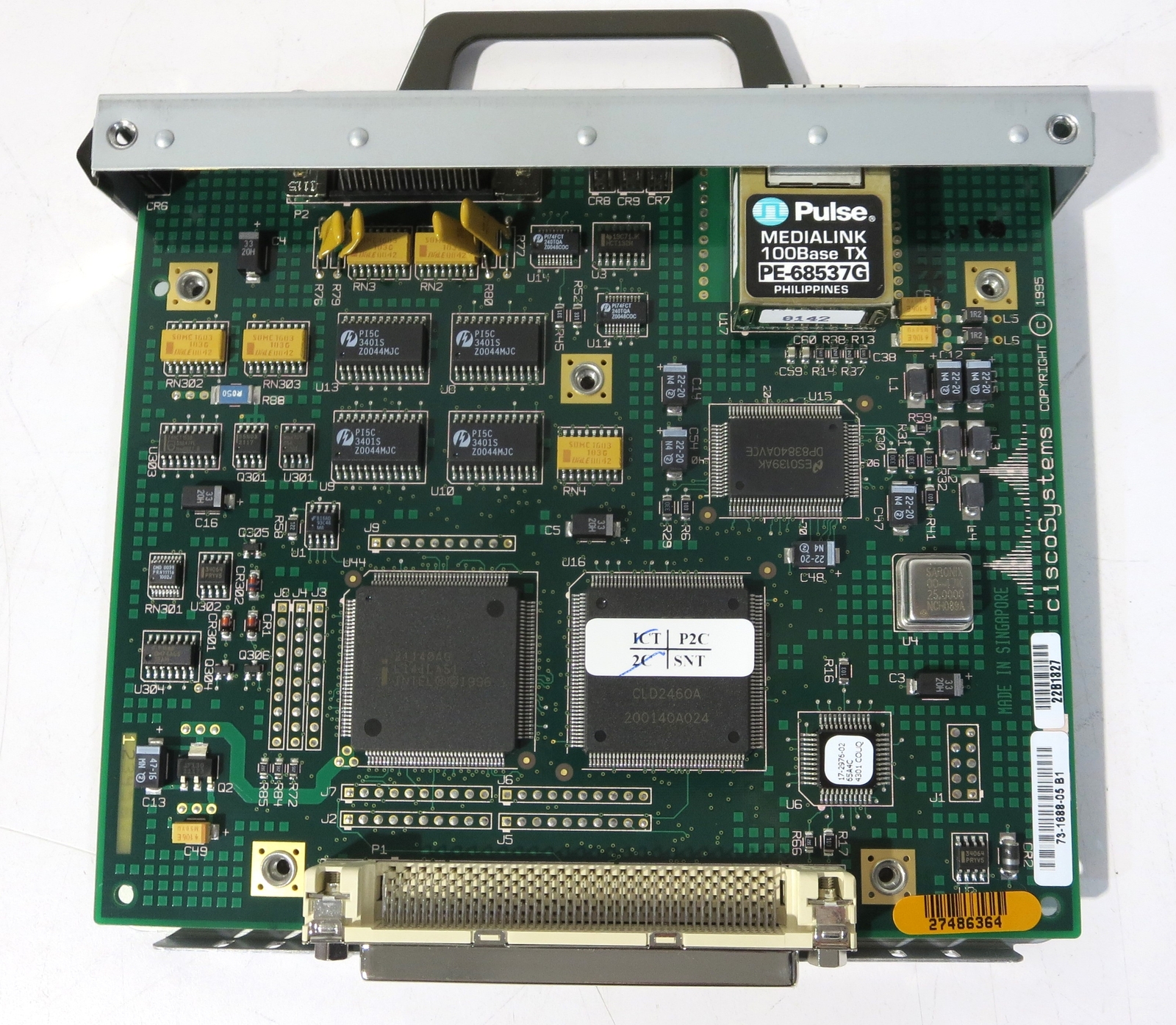 CISCO PA-FE-TX= Port Fast Ethernet Port Adapter 73-1688-05 for 7200 Series