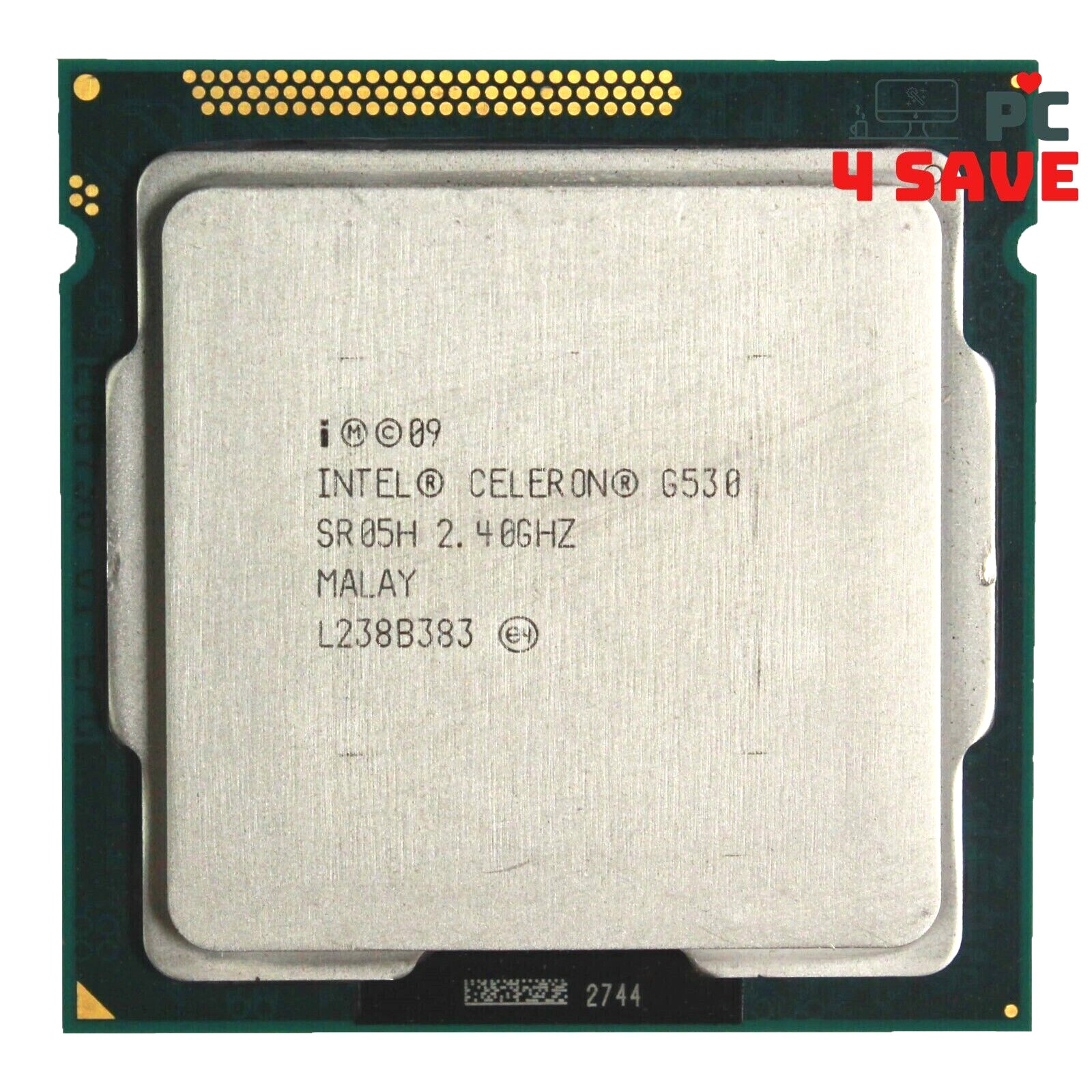Intel Celeron G530 SR05H 2MB Cache 2.40 GHz Dual Core CPU LGA-1155 Processor PC
