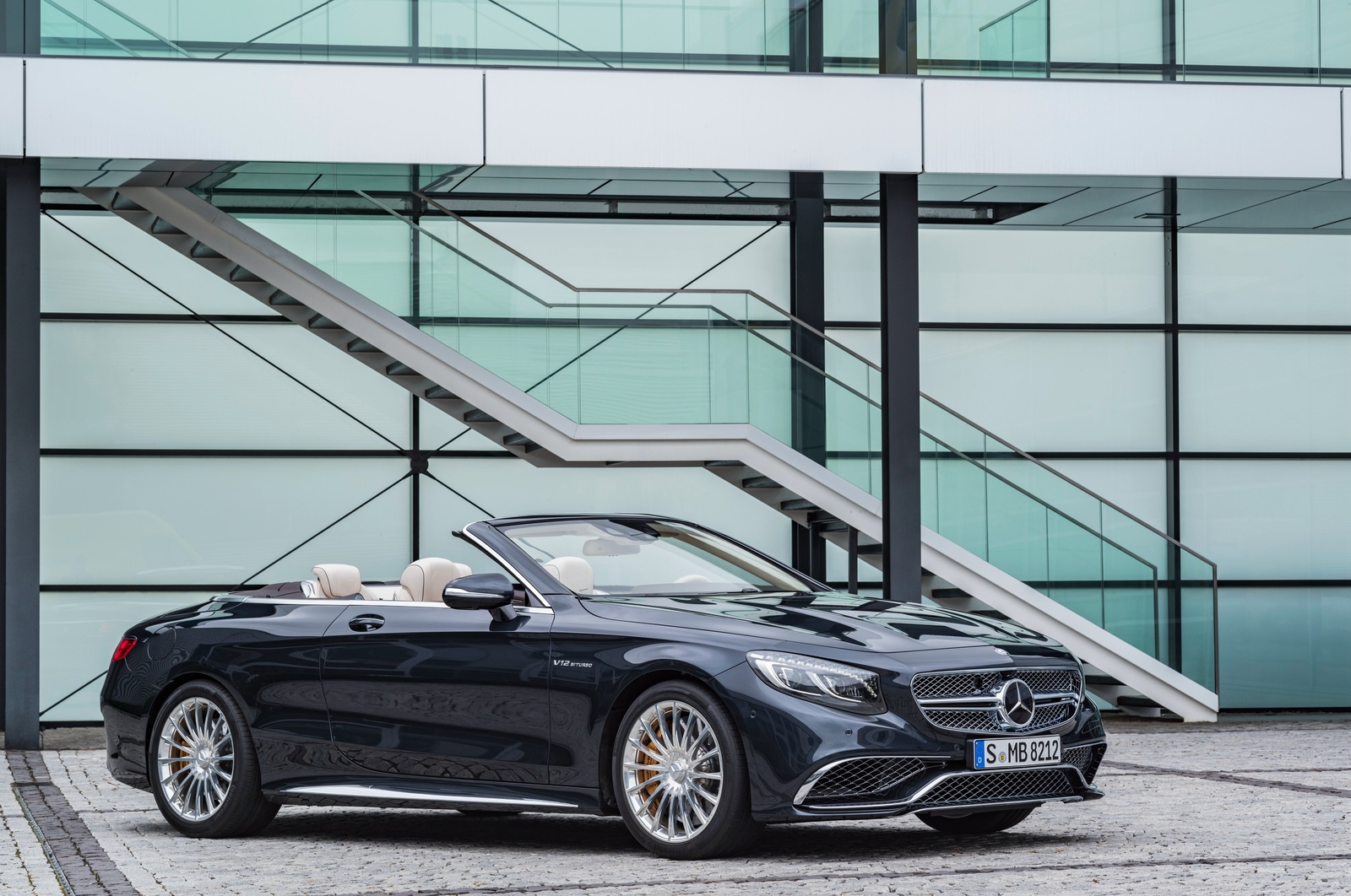 Cars 2016 mercedes benz amg s65 cabriolet a217 Desk Mat Stitched