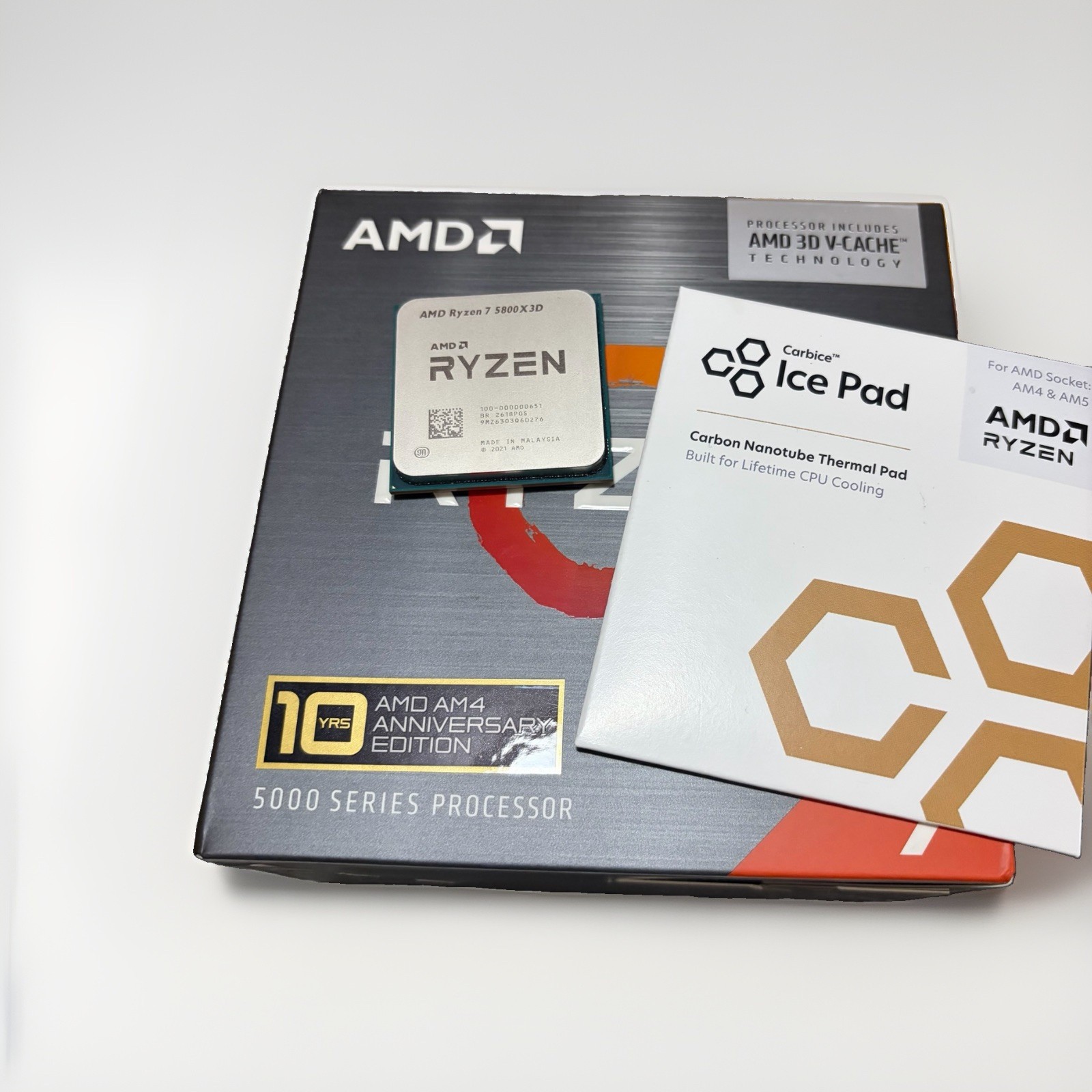 AMD Ryzen 7 5800X3D 10th Anniversary Edition - Ryzen 7 5000 Series USED