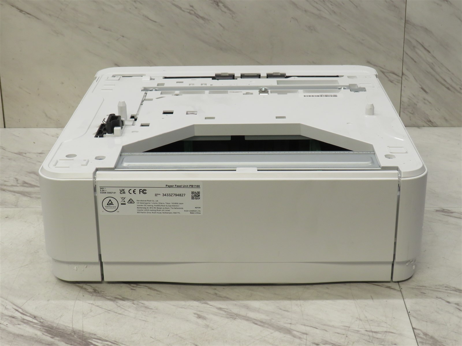 Ricoh PB1160 418475 500-Sheet Paper Feed Tray P800 P801 IM550F IM600SRF IM600